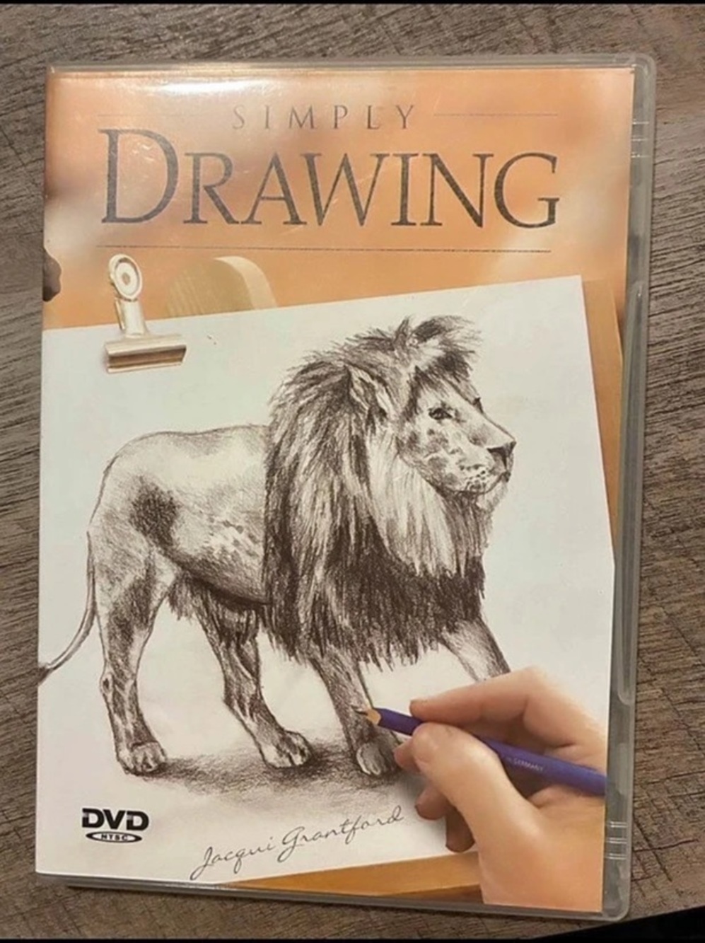 Jacqui Grantford Simply Drawing DVD Lion Drawing Instruction